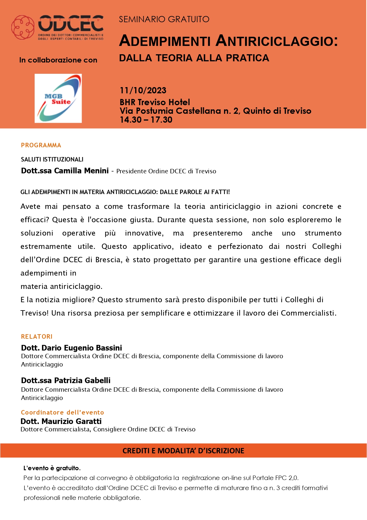 Adempimenti Antiriciclaggio 11 ottobre 2023
