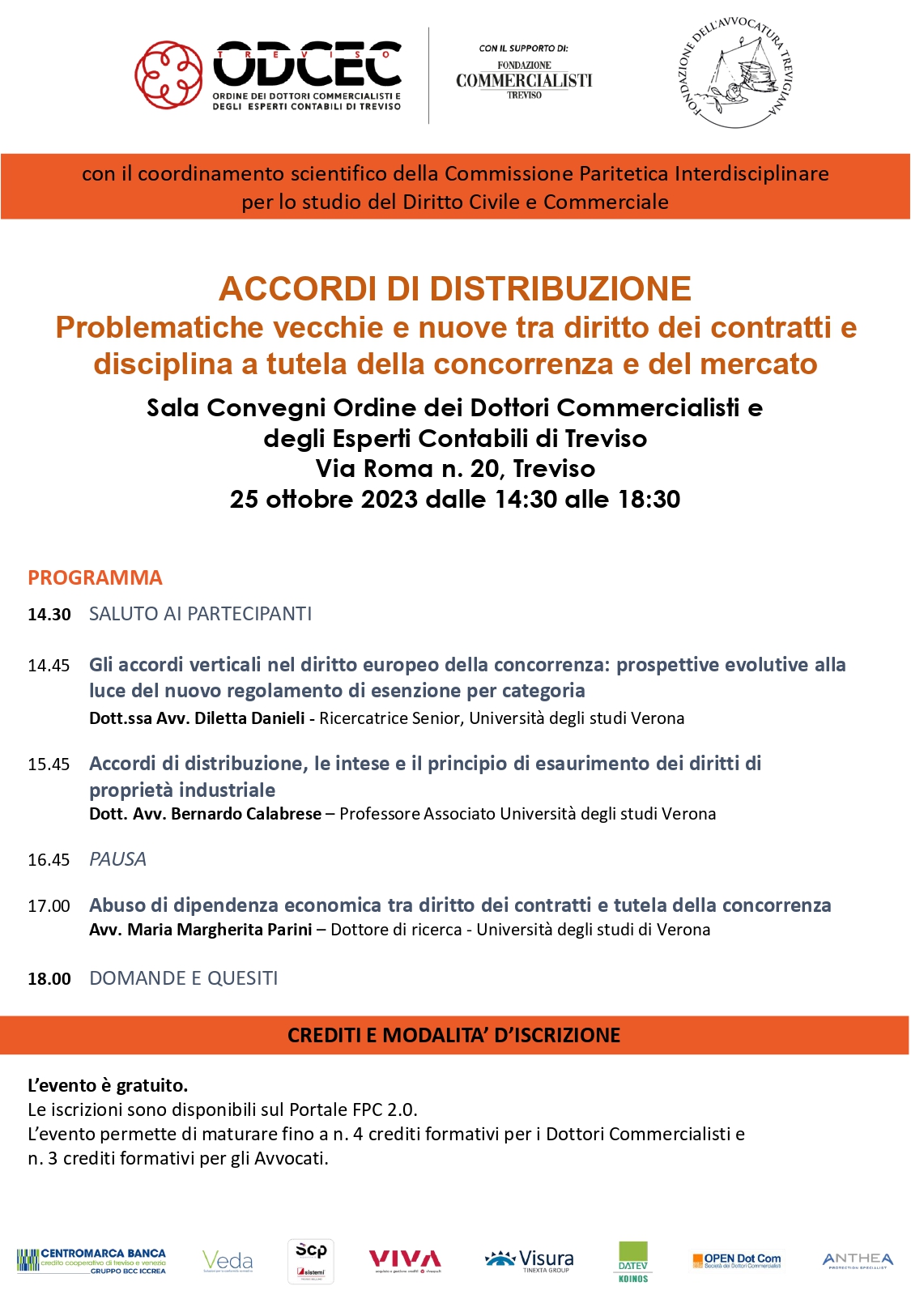 Accordi Distribuzione 25.10.2023