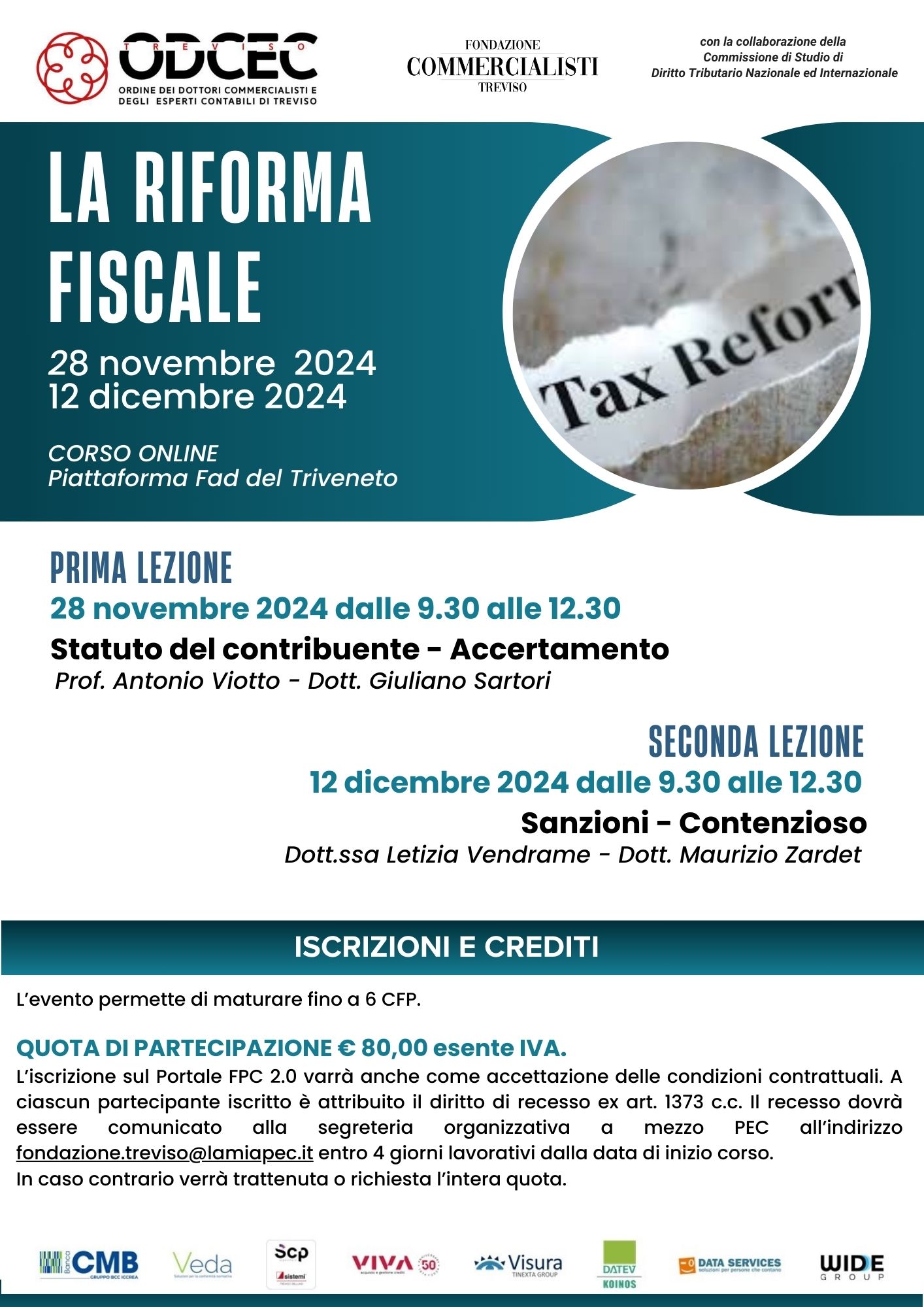 La Riforma Fiscale 28.11.2024