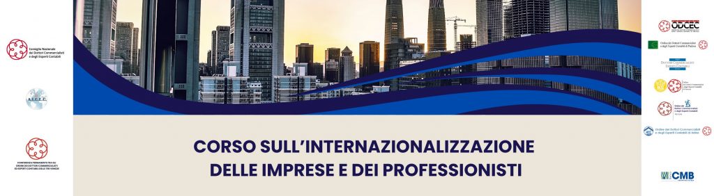 Banner corso internazionalizzazione