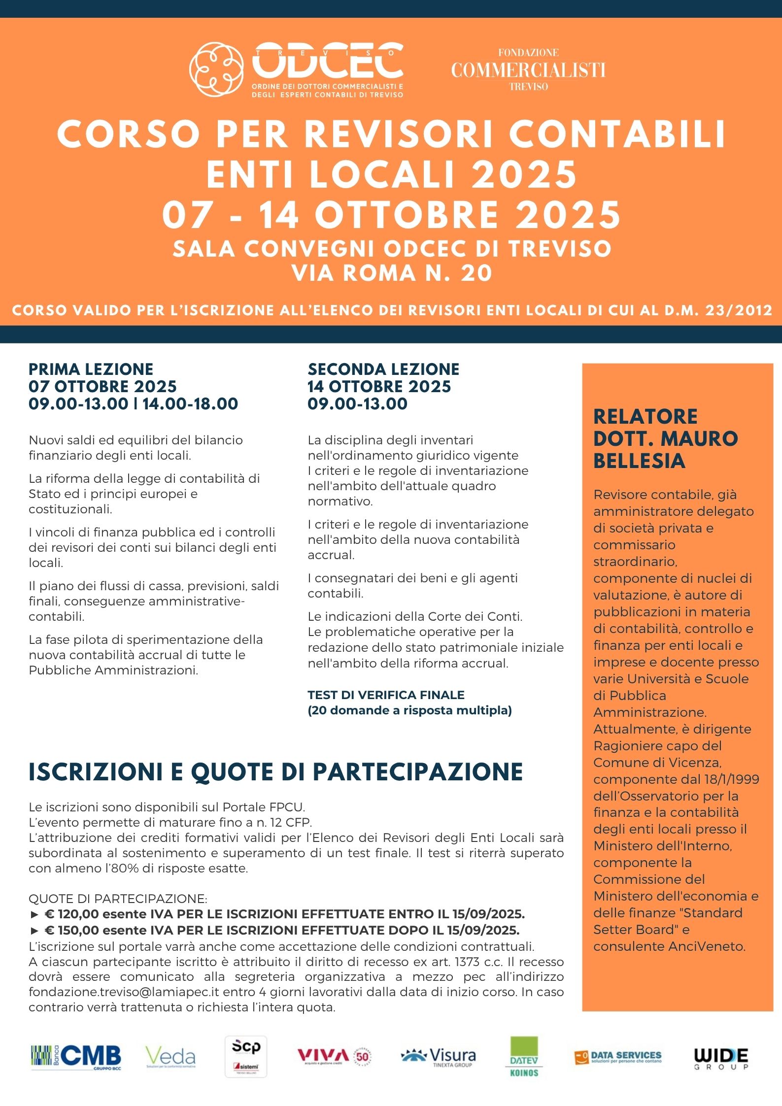 Corso Revisori Enti Locali 2025